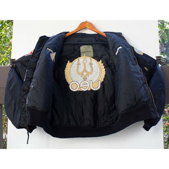 RARE SEAQUEST DSV TV Original VFX Film Crew Jacket Military Uniform - Eric Barba - Picture 6 of 7